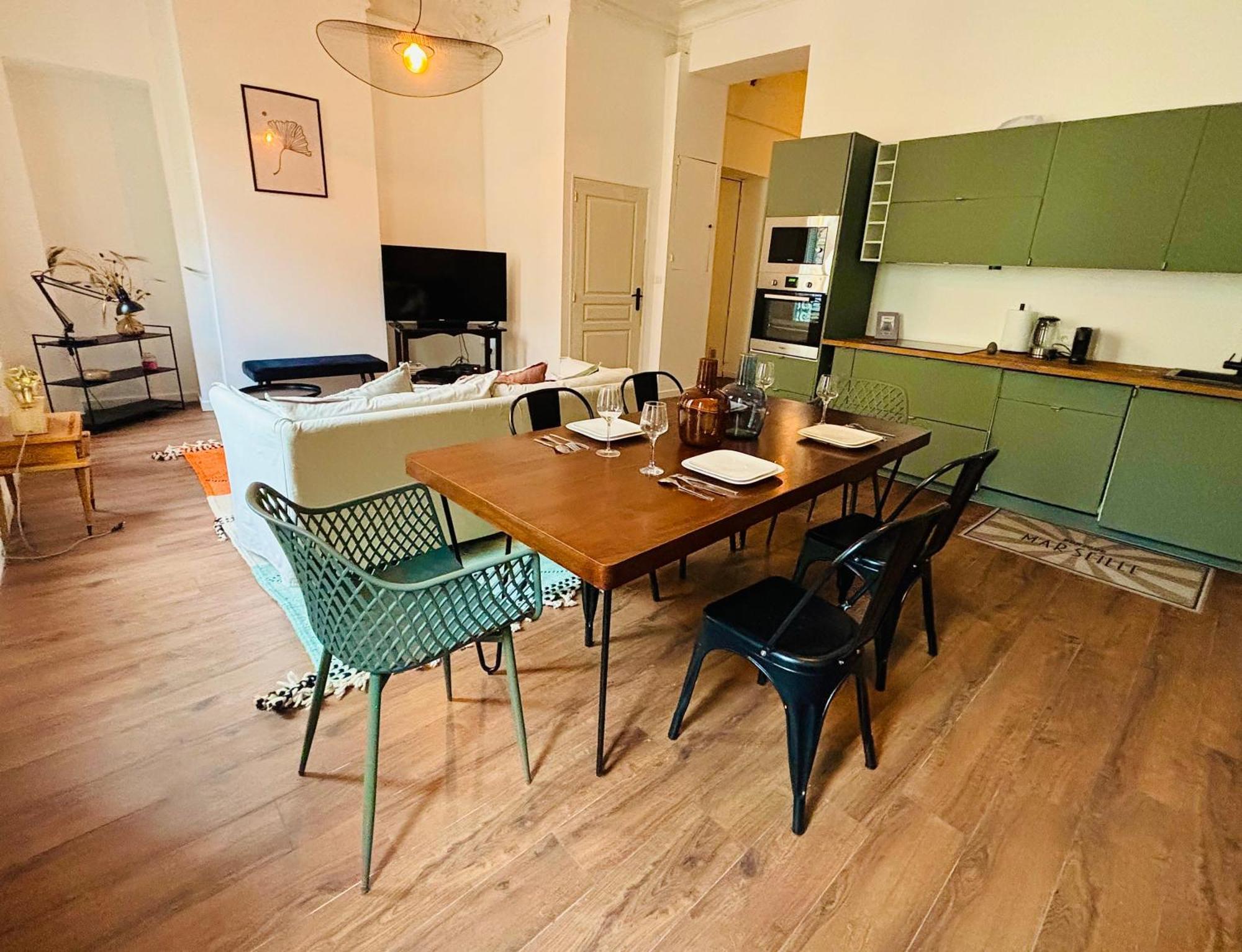 Apartamento Grand T4 Au Coeur De Marsella Exterior foto